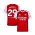 Camisola Arsenal Kai Havertz 29 Homem Equipamento Primeiro 2025-2026 Manga Curta